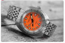 Relógio de mergulho Maranez Samui aço laranja sub homag aqua-marinho 42mm 300m WR comprar usado  Enviando para Brazil