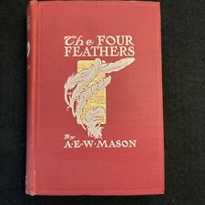 Four Feathers by A E W Mason HC novela de colección tapa dura ficción 1903 segunda mano  Embacar hacia Argentina