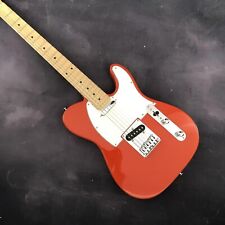 Guitarra elétrica TELE vermelha personalizada cromada hardware captador SS 6 cordas comprar usado  Enviando para Brazil