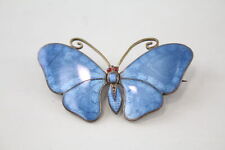 Antique enamel butterfly for sale  LEEDS