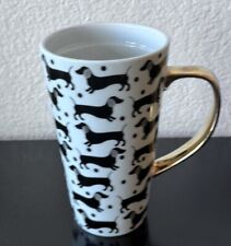 Caneca/copo para cachorro daushund preto e branco grande comprar usado  Enviando para Brazil