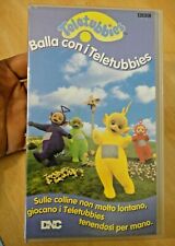 Cassetta vhs teletubbies usato  Albenga