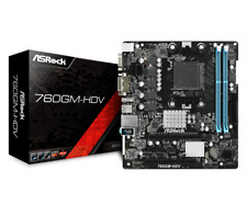 Placa-mãe DDR3 32GB HDMI VGA DVI ASRock 760GM-HDV AMD 760G AM3+/AM3 MATX, usado comprar usado  Enviando para Brazil