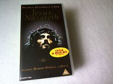Franco Zaffirelli's Jesus Of Nazareth Starring R. Powell - VHS Video Tape In VGC, used for sale  ABERDARE