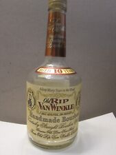 Old Rip Van Winkle 10 Year Empty Bourbon Bottle SQUAT Squatty Unrinsed Pappy Van for sale  Shipping to South Africa