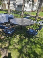 chairs four grey table for sale  Saginaw
