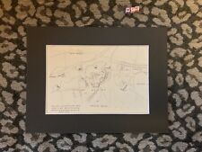 Vintage map print for sale  WALSALL