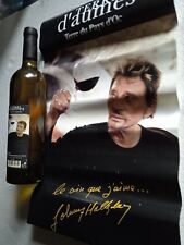 Johnny hallyday bouteille d'occasion  Saint-Julien-du-Sault