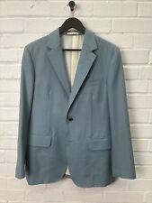 Wacko Maria Dormeuil Suit Medium SS22 Light Blue Mohair, used for sale  Shipping to South Africa