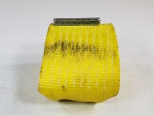 Usado, Correia de recipientes Ancra 49526-11 amarela costurada extremidade de laço roll on/roll off 4 polegadas X 5 pés comprar usado  Enviando para Brazil