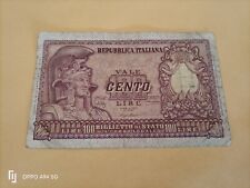 100 lire italia usato  Manfredonia