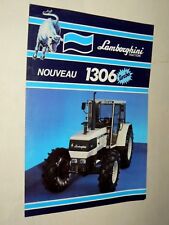 Prospectus tracteur lamborghin d'occasion  Cluny