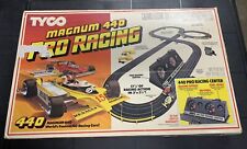 Vintage Tyco Magnum 440 Pro Racing Track Slot Car Conjunto Completo COM Carros! comprar usado  Enviando para Brazil