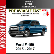 Ford F150 F-150 2015 2016 2017 manual de taller de reparación de servicio segunda mano  Embacar hacia Mexico