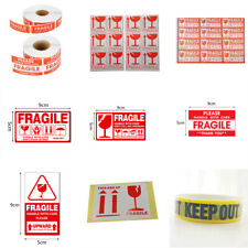 Alça adesiva frágil com etiquetas de aviso de cuidado embalagem adesiva placa de etiqueta de envio comprar usado  Enviando para Brazil