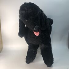 Brinquedo de pelúcia Melissa & Doug preto padrão poodle cachorro realista 22" de altura comprar usado  Enviando para Brazil