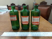 Three antique green for sale  BRISTOL