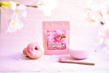 Sakura Cherry Blossom Powder - Bebidas japonesas, mistura de primavera, comida japonesa, 1,4 oz comprar usado  Enviando para Brazil