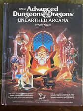 Advanced Dungeon & Dragons Unearthed Arcana (UNUSED) TSR 2017 (1st Edition) for sale  TAVISTOCK
