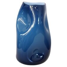 Vaso blu vetro usato  Bosco Marengo