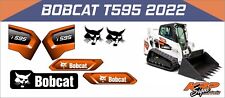 Conjunto de decalques de vinil Bobcat T595 2022 - Equipamento de construção CAT comprar usado  Enviando para Brazil