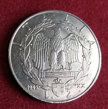 2 lire 1942 usato  Roccabianca