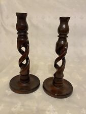 Beautiful pair wooden for sale  TONYPANDY