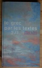 Grec textes 2nde d'occasion  Clermont-l'Hérault