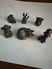miniature pewter figurines for sale  Port Reading