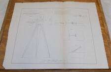 Estampa antiga 1856//APARELHO DESLIZANTE DE CONTATO, LEVANTAMENTO COSTEIRO DOS EUA, usado comprar usado  Enviando para Brazil