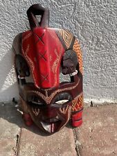 Maschera africana legno usato  Verceia
