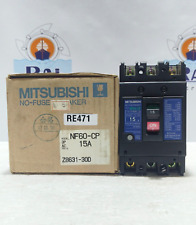 MITSUBISHI NF60-CP 15 amp. DISJUNTOR SEM FUSÍVEL MCCB 3 POLOS (NOVO) (FRETE GRÁTIS) comprar usado  Enviando para Brazil