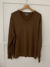 Usado, Suéter masculino Daniel Cremieux Signature Collection tamanho XL marrom muito bom estado usado algodão supino comprar usado  Enviando para Brazil