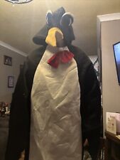 Penguin costume black for sale  WALSALL