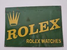 Plaque émaillée Rolex d'occasion  Roscoff