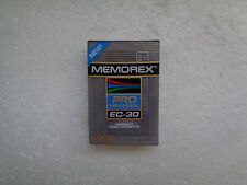 Cassette Vierge pour Camescope VHS-C MEMOREX Pro EC-30 - VHS C Neuf d'occasion  Saint-Jean-de-la-Ruelle