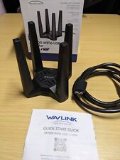 WAVLINK AX1800 802.11AX WiFi 6 USB Adapter for Desktop PC w/ 4 High Gain Antenna for sale  Shipping to South Africa