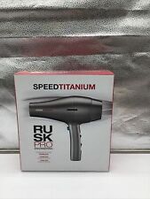 Speed Titanium Hair Dryer - IRP6177UC by Rusk for Unisex - 1 Pc Hair Dryer, used for sale  Shipping to South Africa