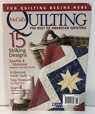 mccalls quilting magazine for sale  Buffalo