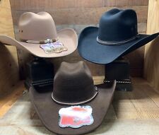 Sombrero de vaquero occidental de rodeo imitación fieltro ala ancha para hombre Tejana Vaquero Texana Chihuahu, usado segunda mano  Embacar hacia Argentina