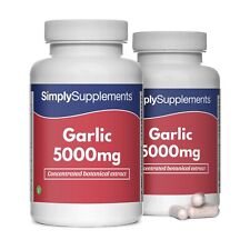 Aglio Extra Forte 5000 mg - 50 mg di estratto - 360 Capsule - SimplySupplements na sprzedaż  Wysyłka do Poland