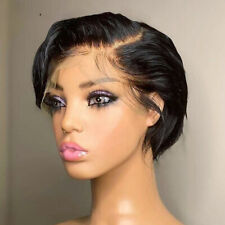 Brazilian Pixie Cut Lace Wig Straight Short Bob Human Hair Wigs for Women for sale  Shipping to South Africa