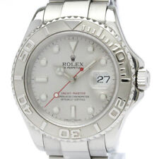 Relógio masculino Rolex Yacht-Master Roresium P serial aço platina 16622 BF570410 comprar usado  Enviando para Brazil