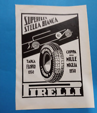 Pubblicita 1930 pirelli usato  Roma