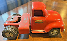 Usado, Años 50? Semi cabina roja de acero prensado Tonka para remolque tractor - ¡Fotos! segunda mano  Embacar hacia Argentina