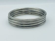 Randers Solvvarefabrik Vintage Argent Sterling Ensemble De 4 Stack Bracelet segunda mano  Embacar hacia Argentina