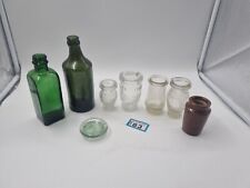 Vintage glass bottles for sale  DUDLEY