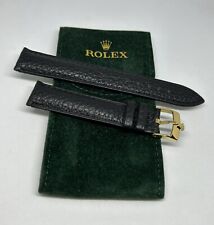 Rolex black leather for sale  Rutherford