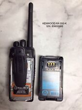 KENWOOD NEXEDGE NX-200-K COM BATERIA, usado comprar usado  Enviando para Brazil