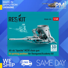 Reskit RSU48-0324 1/48 AH-64 "Apache" M230 para kit de impressão 3D Hasegawa/Academy, usado comprar usado  Enviando para Brazil
